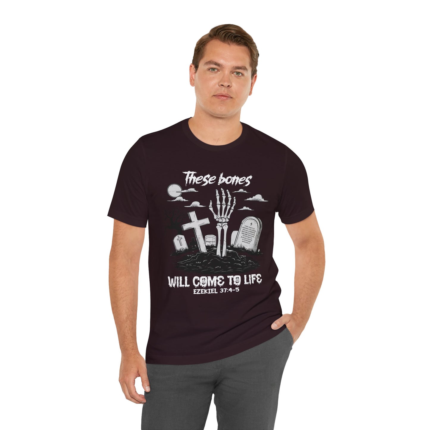 These Bones Will Come to Life Shirt – Christian Skeleton Halloween Tee