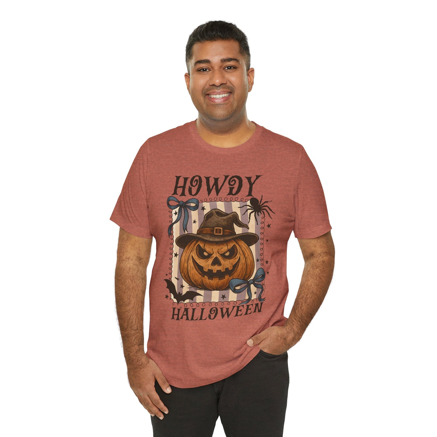 Howdy Halloween Shirt – Cute Coquette Pumpkin Western Fall Tee