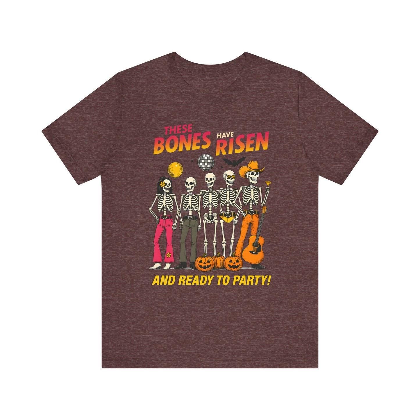 These Bones Have Risen Shirt Funny Christian Skeleton Halloween Tee