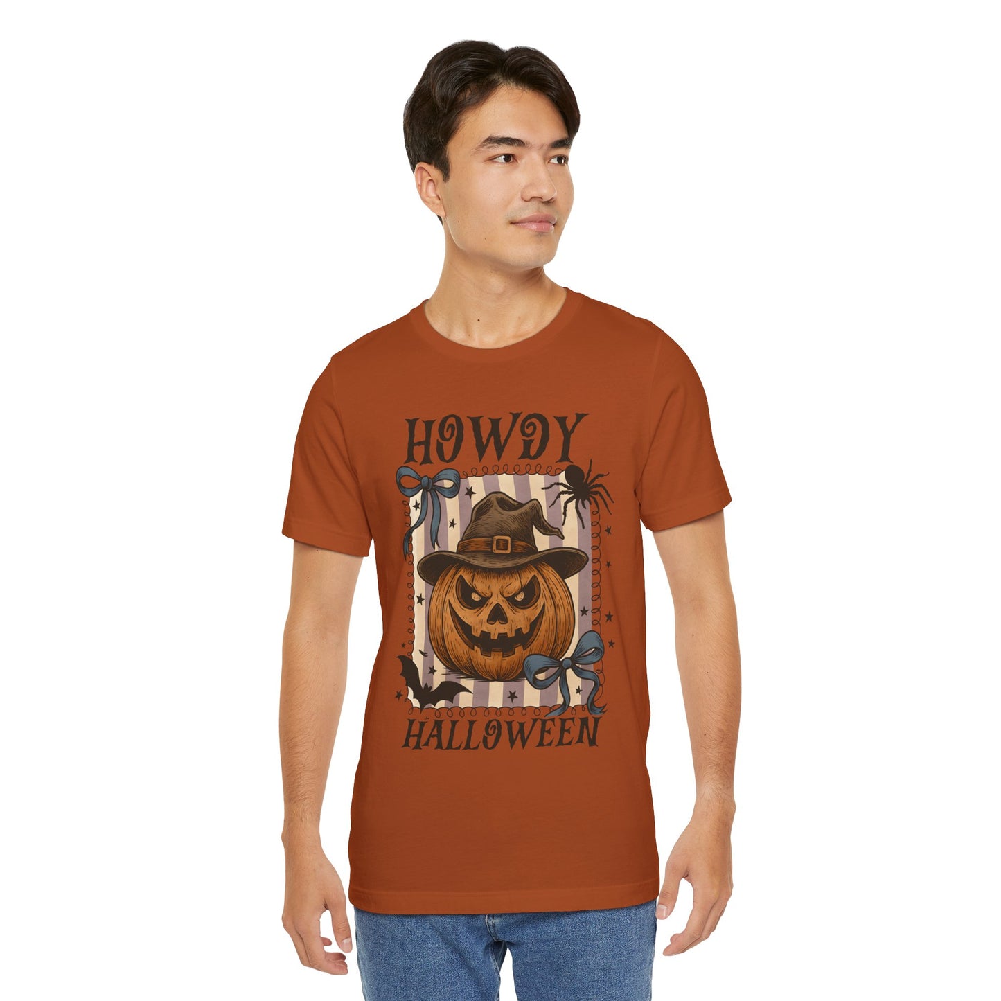 Howdy Halloween Shirt – Cute Coquette Pumpkin Western Fall Tee