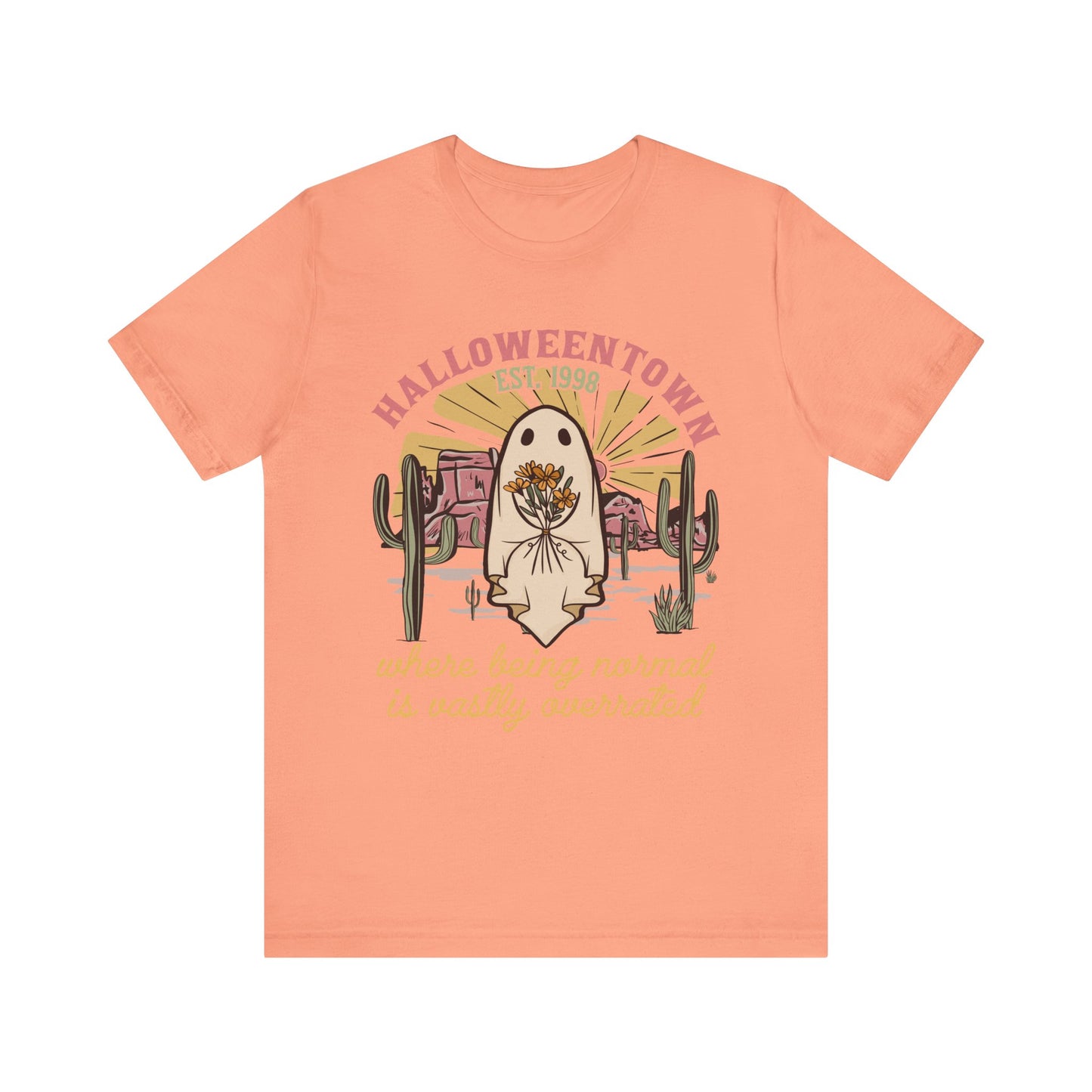 Halloweentown Est. 1998 Shirt – Retro Western Ghost Pumpkin Rodeo Tee