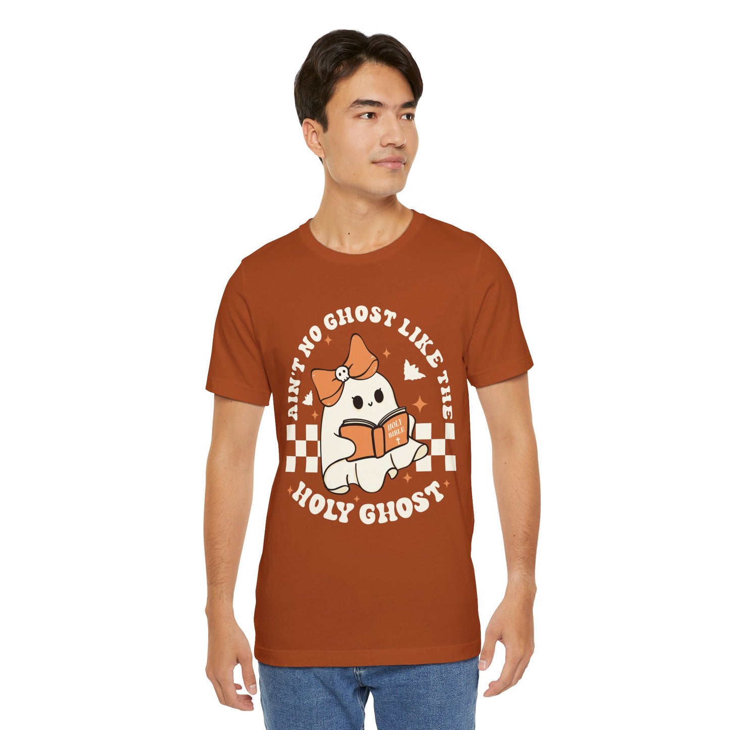 Ain't No Ghost Like The Holy Ghost Christian Jesus Halloween T-Shirt