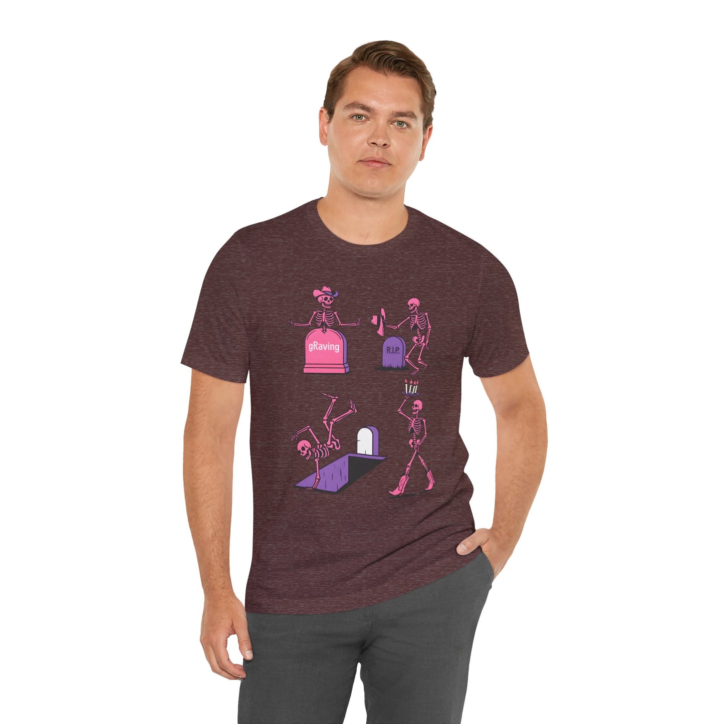 Graving Skeleton Cowgirl Shirt – Funny Western Halloween Rodeo Tee