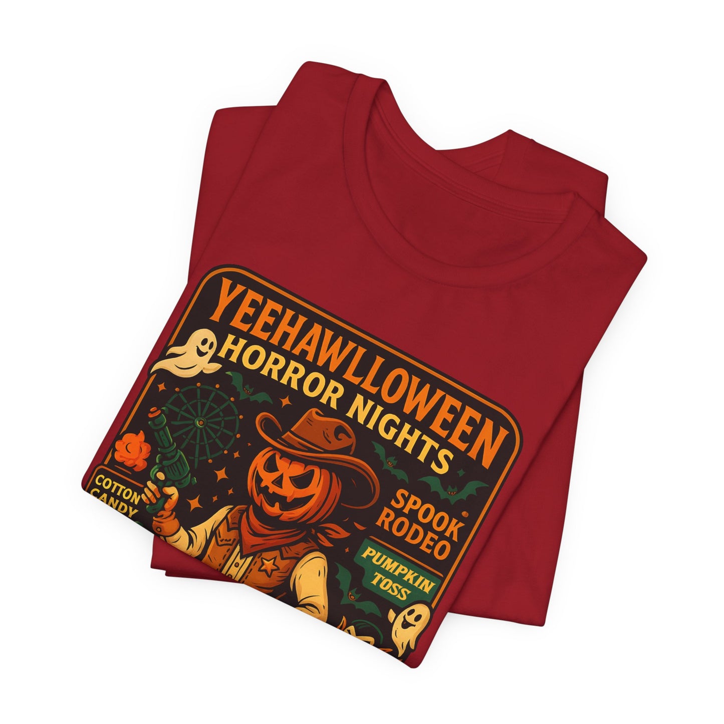 Yeehawlloween Shirt – Western Rodeo Halloween Carnival Cowgirl Cowboy Tee