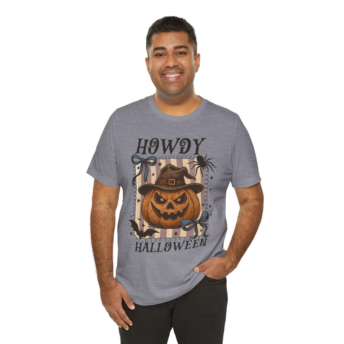 Howdy Halloween Shirt – Cute Coquette Pumpkin Western Fall Tee