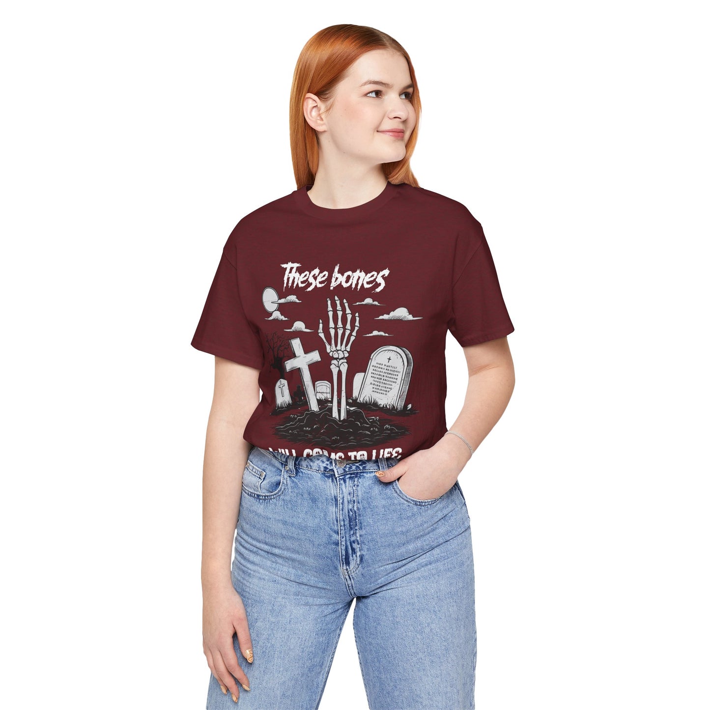 These Bones Will Come to Life Shirt – Christian Skeleton Halloween Tee