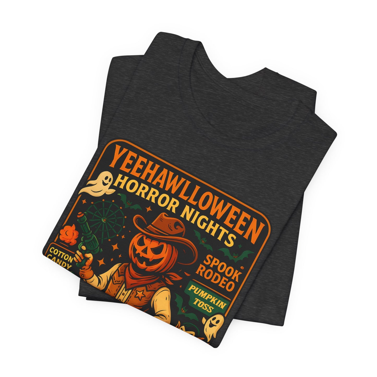 Yeehawlloween Shirt – Western Rodeo Halloween Carnival Cowgirl Cowboy Tee