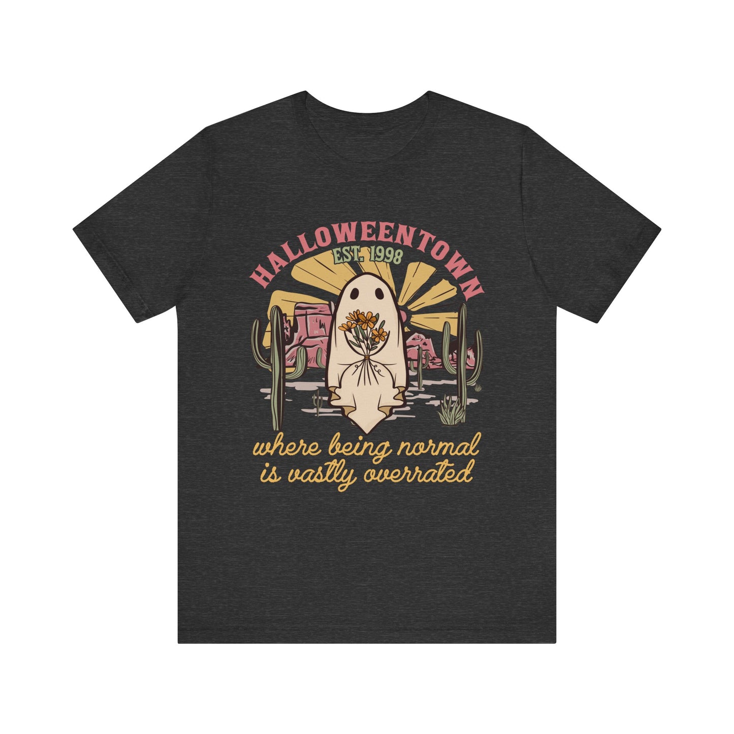 Halloweentown Est. 1998 Shirt – Retro Western Ghost Pumpkin Rodeo Tee