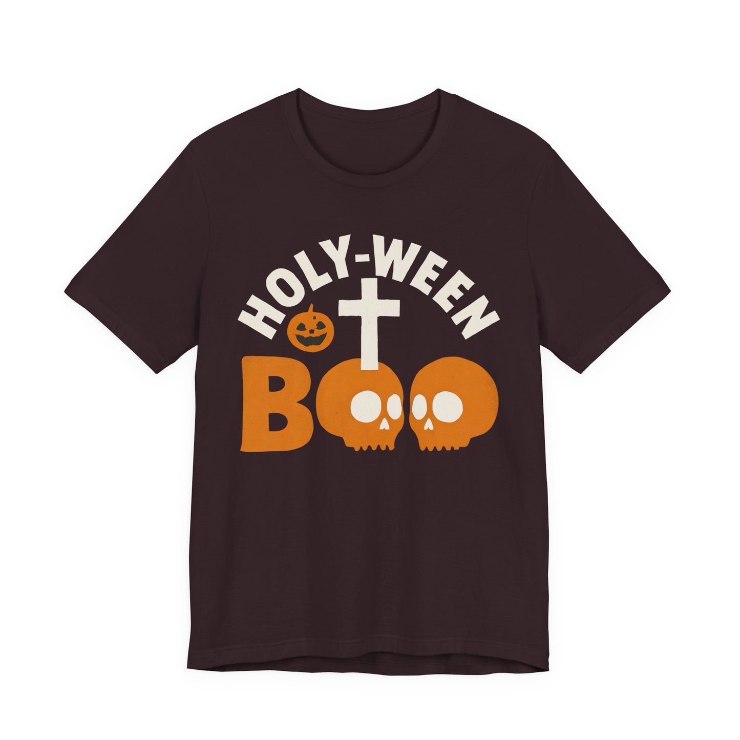 Holy Ween Boo Shirt – Christian Halloween Cross & Skull Faith Tee