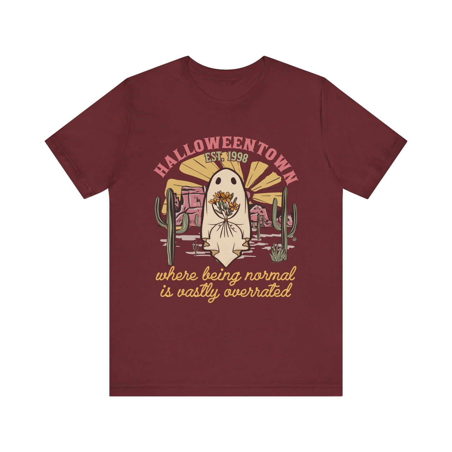 Halloweentown Est. 1998 Shirt – Retro Western Ghost Pumpkin Rodeo Tee