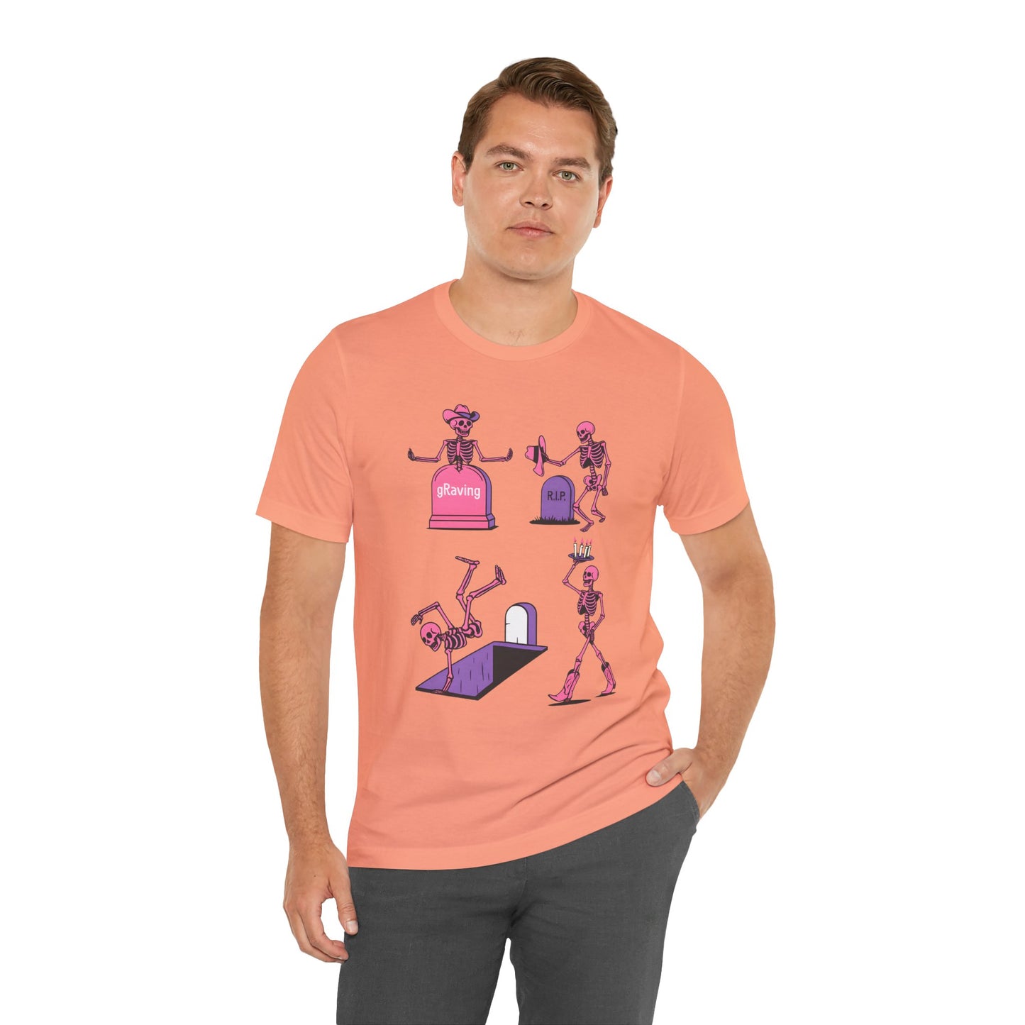 Graving Skeleton Cowgirl Shirt – Funny Western Halloween Rodeo Tee