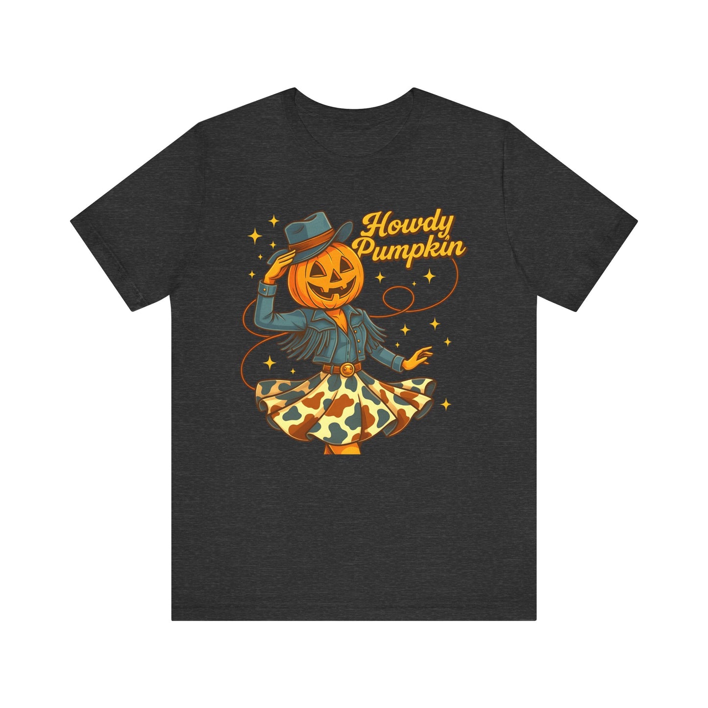 Howdy Pumpkin Shirt Cute Cowgirl Halloween Tee Western Fall Outfit for Women
