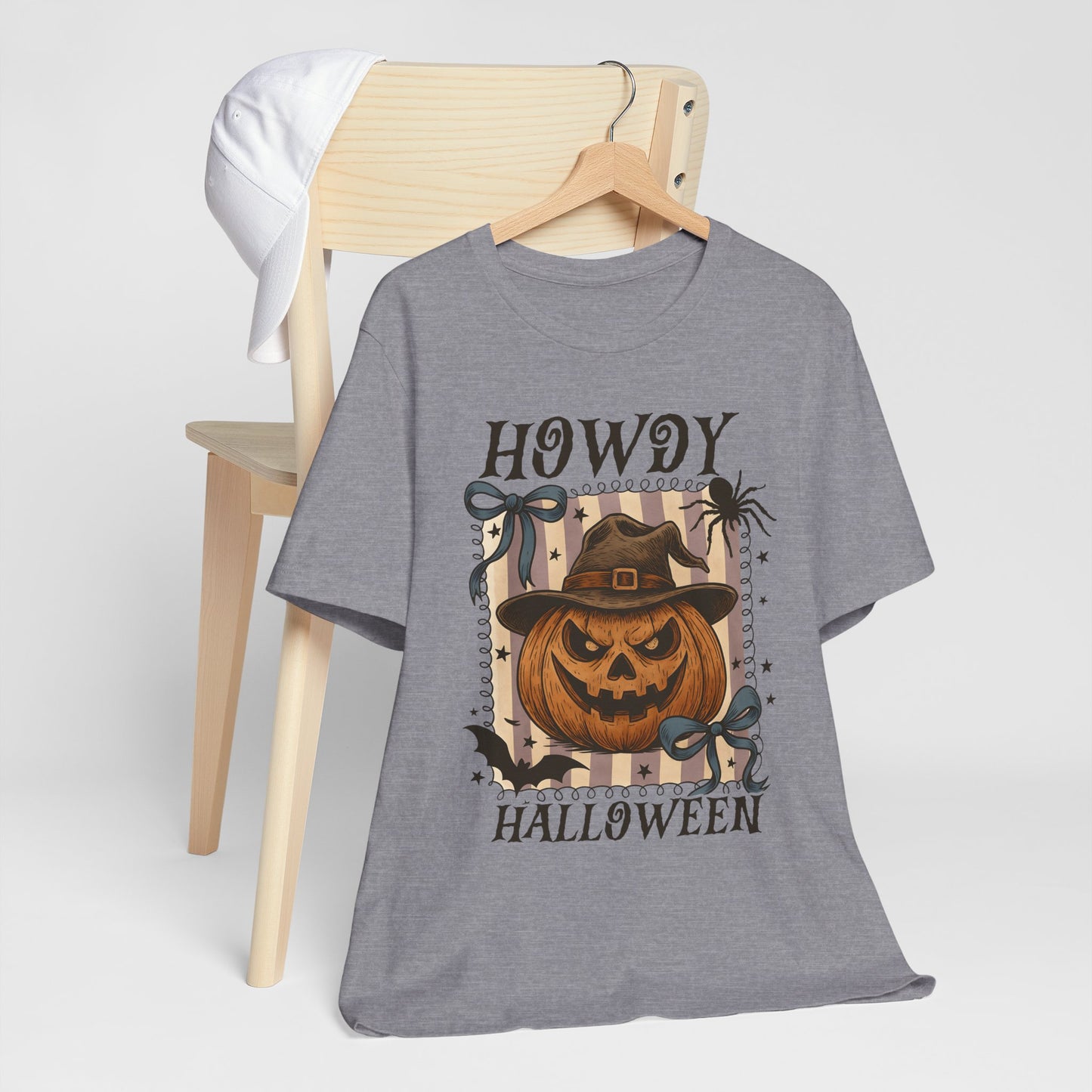 Howdy Halloween Shirt – Cute Coquette Pumpkin Western Fall Tee