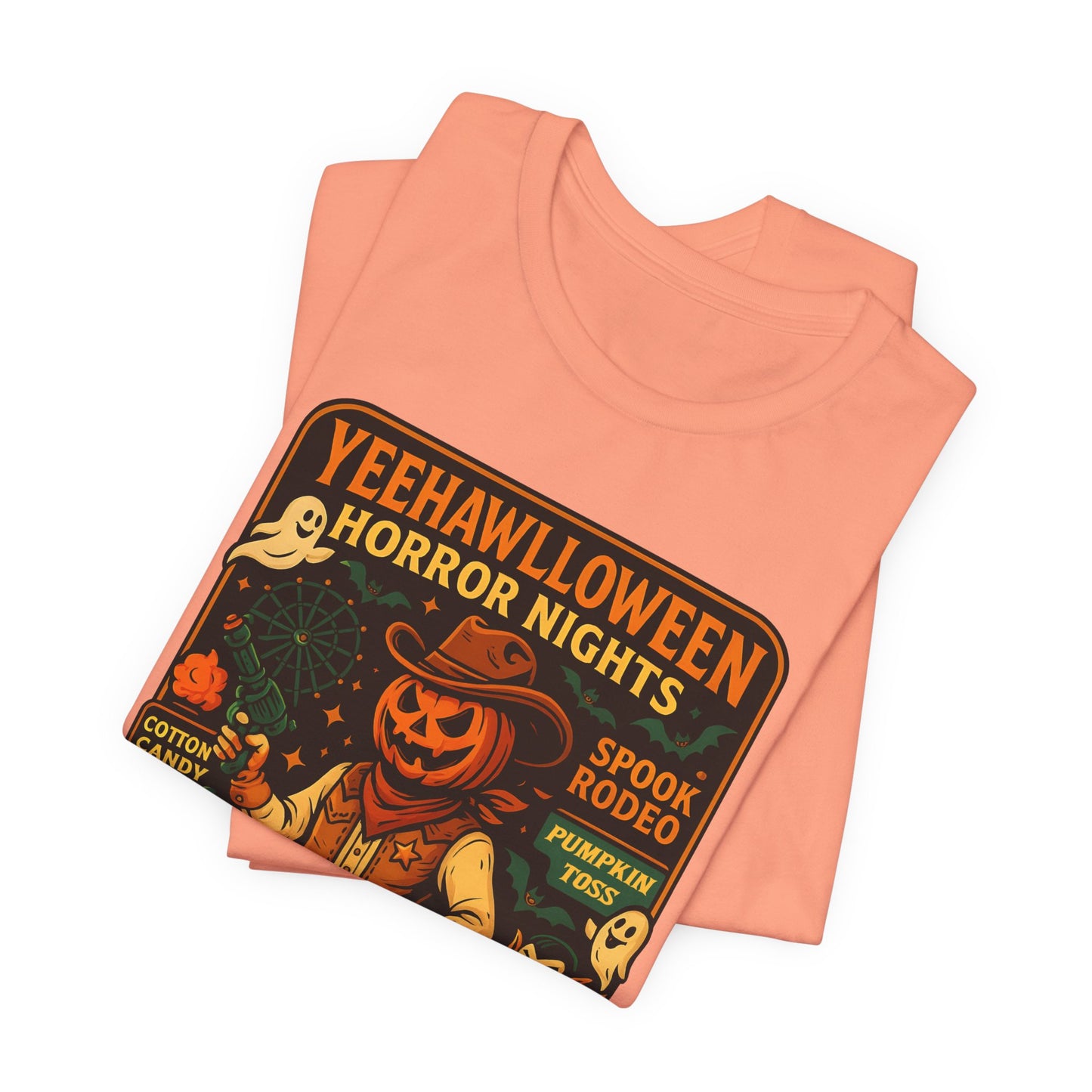 Yeehawlloween Shirt – Western Rodeo Halloween Carnival Cowgirl Cowboy Tee