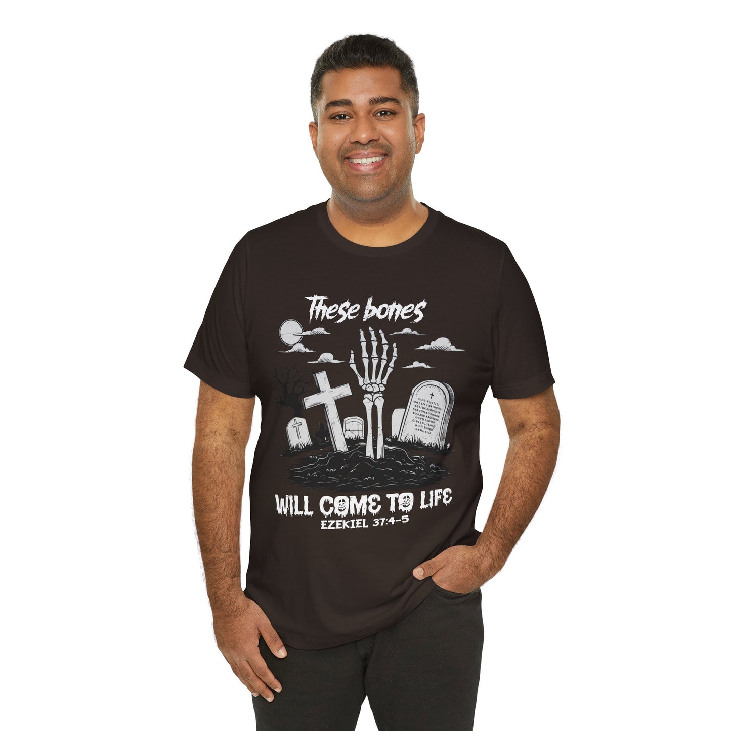 These Bones Will Come To Life Skeleton Christian Halloween T-Shirt