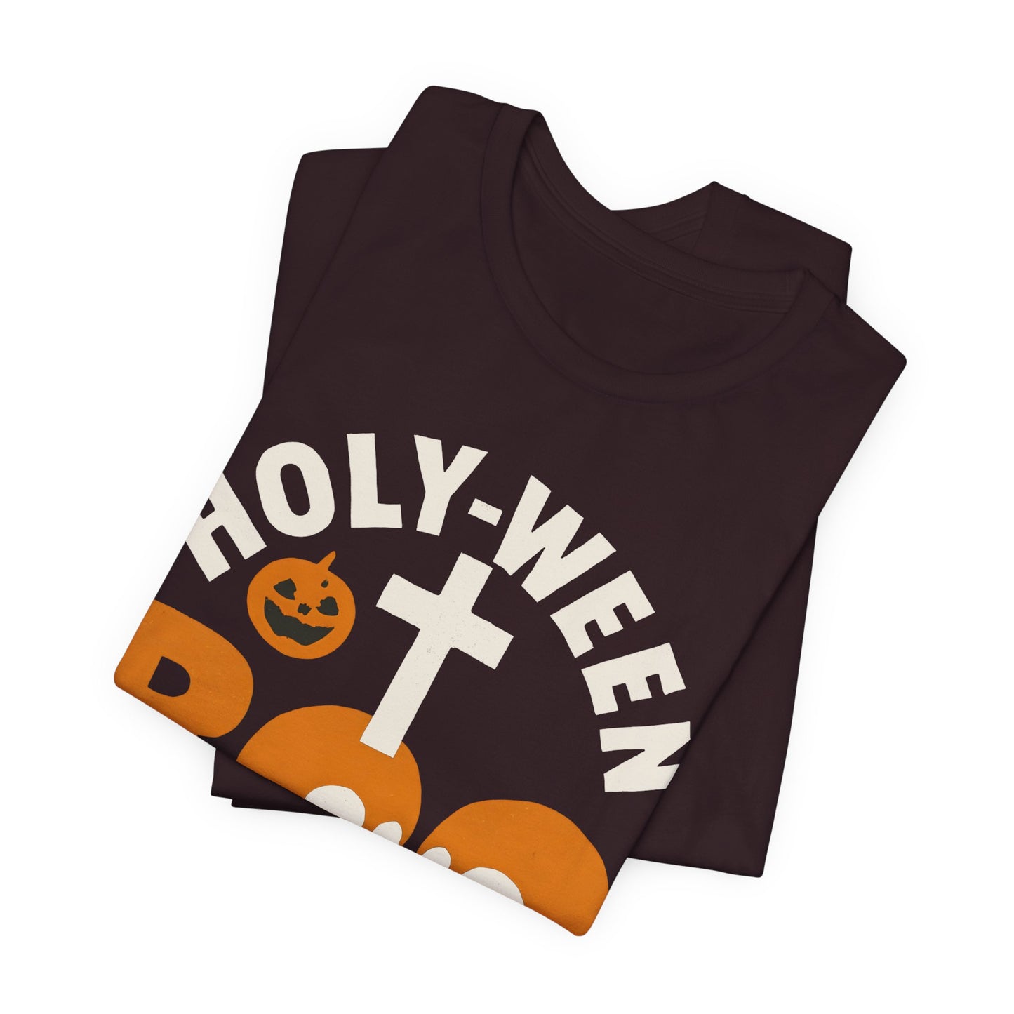 Holy Ween Boo Shirt – Christian Halloween Cross & Skull Faith Tee