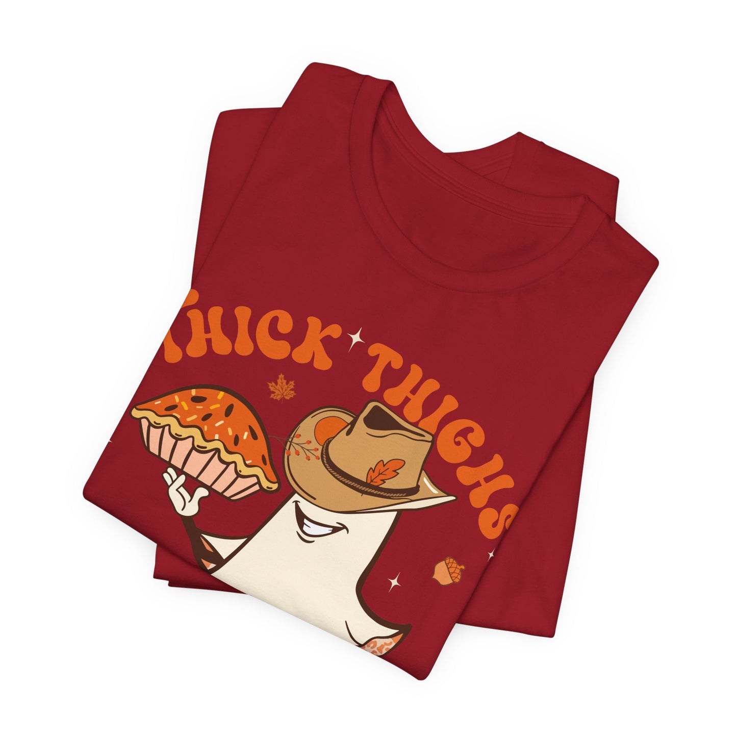 Thick Thighs Pumpkin Pies Shirt – Funny Howdy Ghost Western Halloween Tee