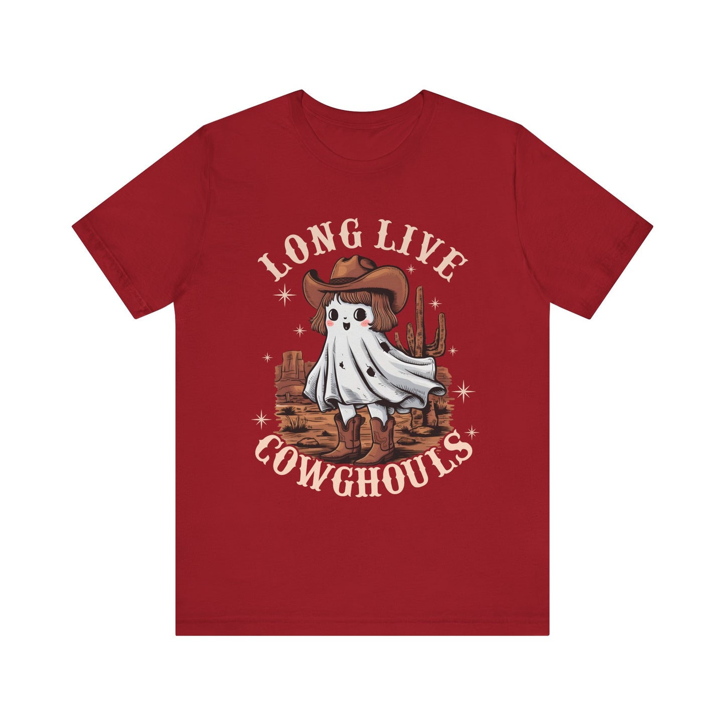 Long Live Cowghouls Shirt – Cute Western Ghost Cowgirl Halloween Tee