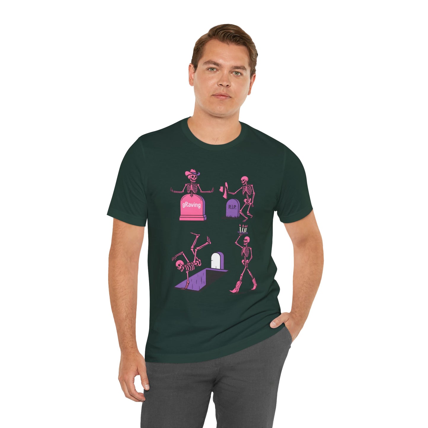 Graving Skeleton Cowgirl Shirt – Funny Western Halloween Rodeo Tee