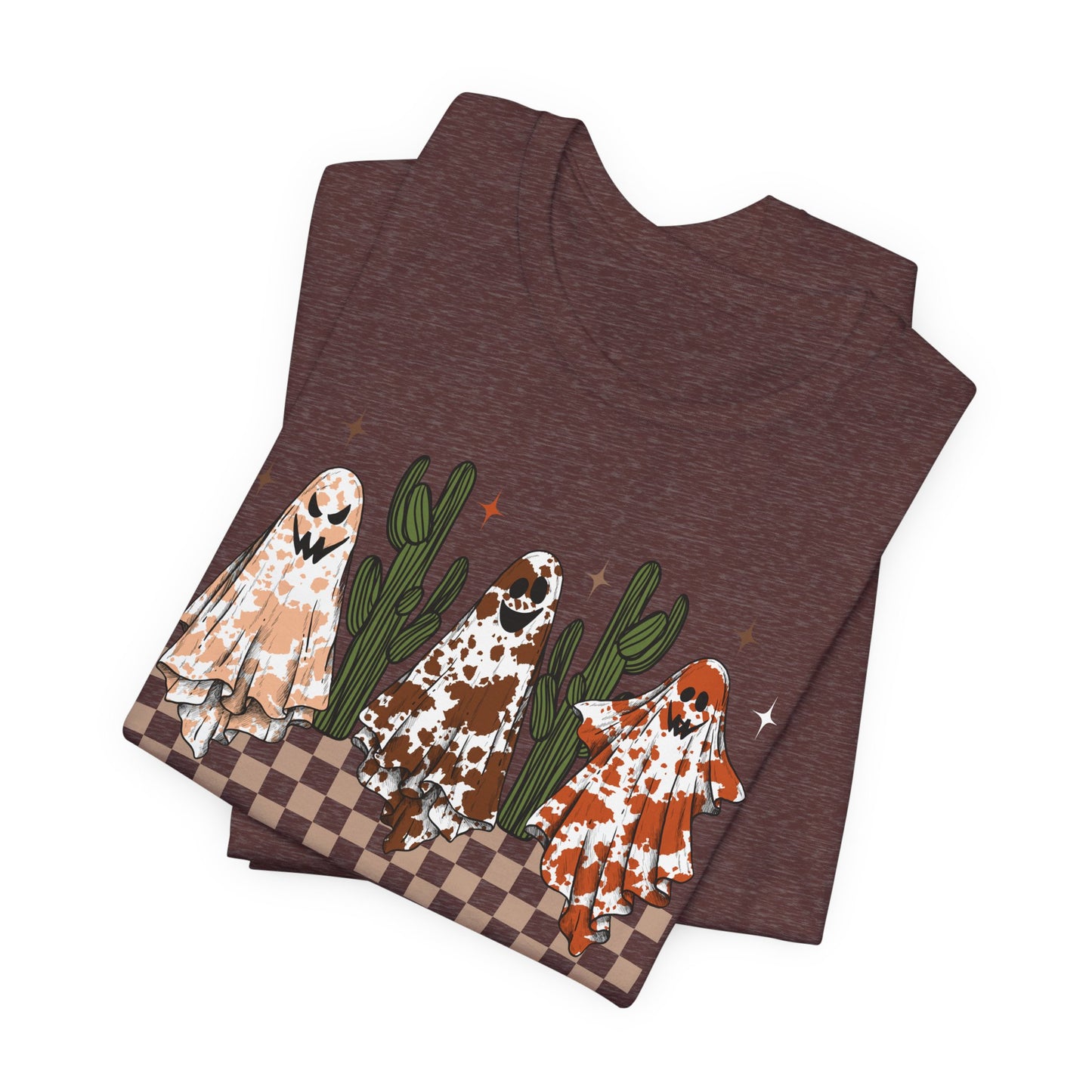 Howdy Fall Retro Ghost Shirt – Western Cowboy Cowgirl Halloween Tee