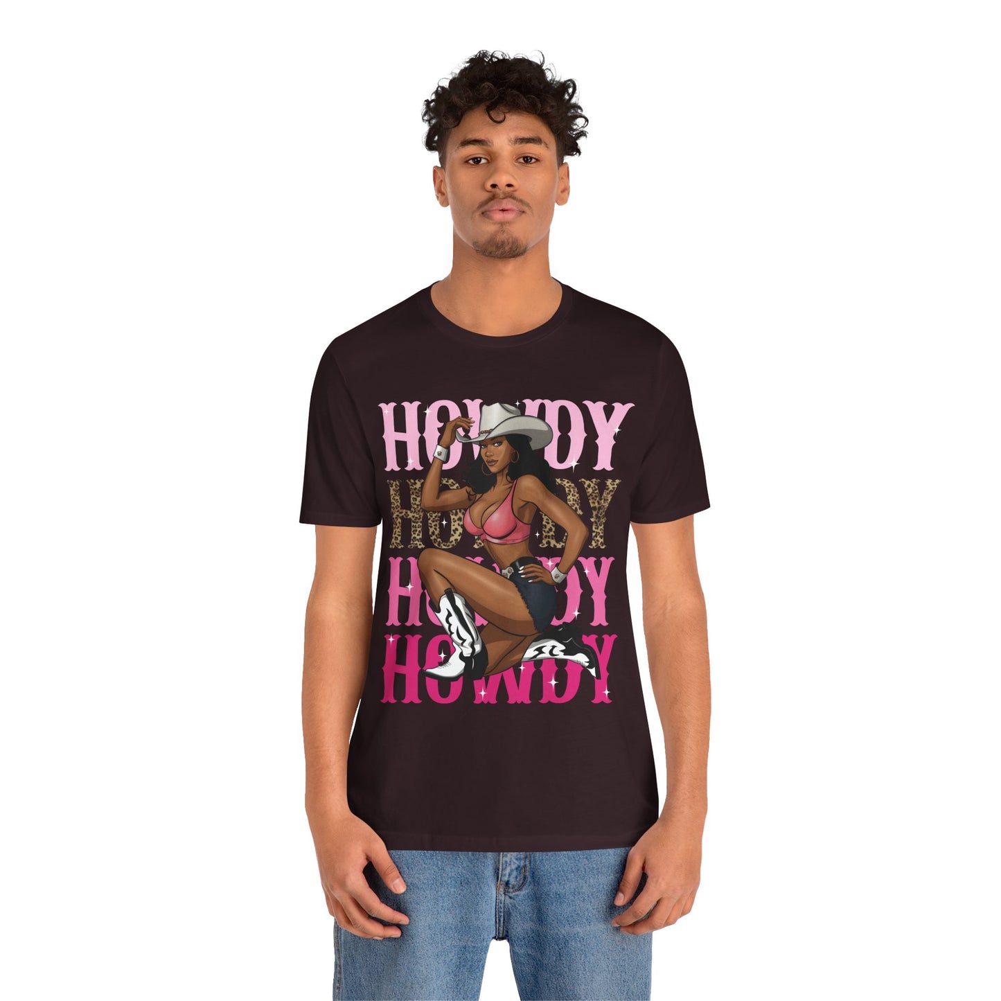 Howdy Black Cowgirl Shirt – Western Melanin Rodeo Queen Texas Tee