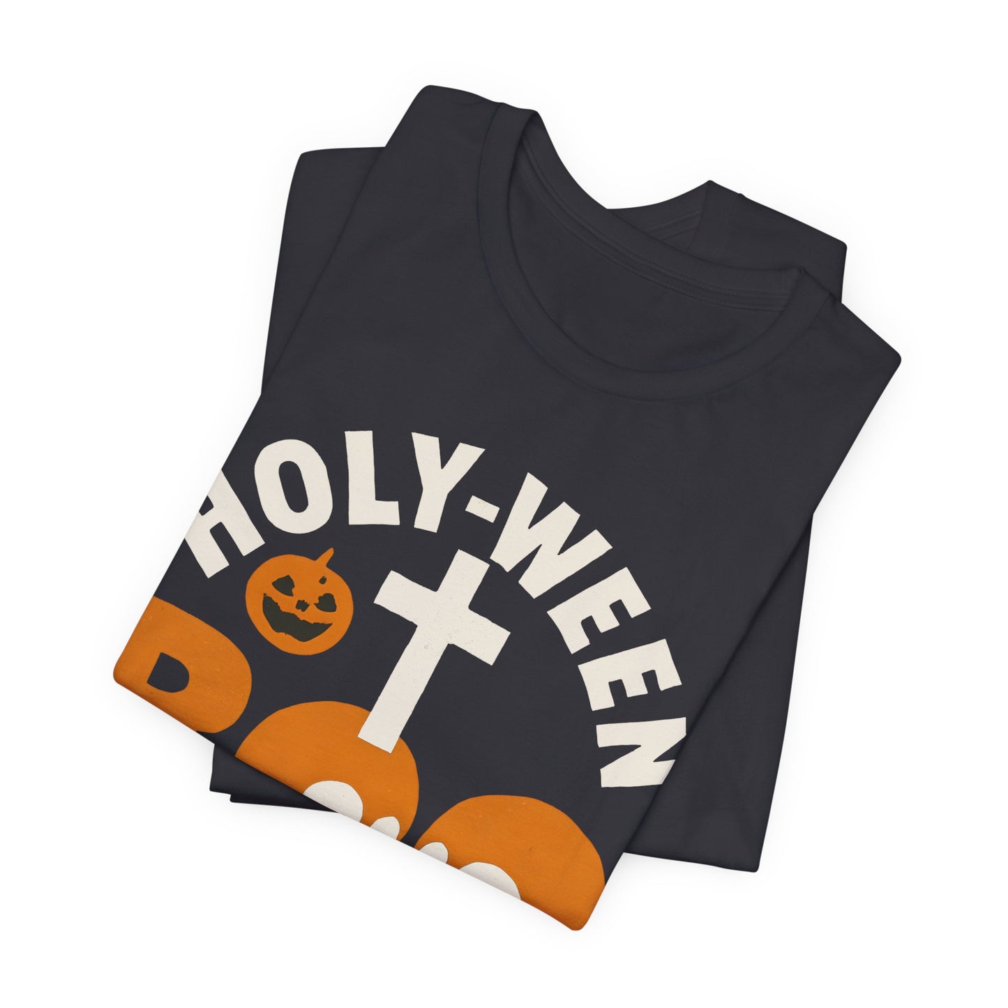Holy Ween Boo Shirt – Christian Halloween Cross & Skull Faith Tee