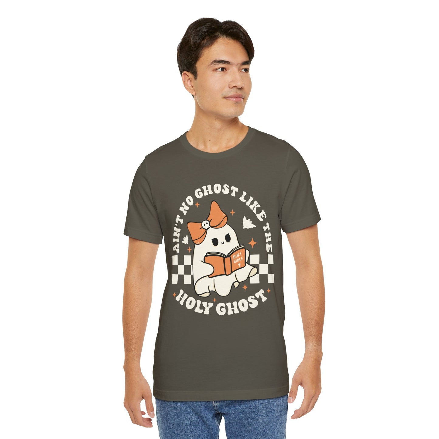 Ain't No Ghost Like The Holy Ghost Christian Jesus Halloween T-Shirt