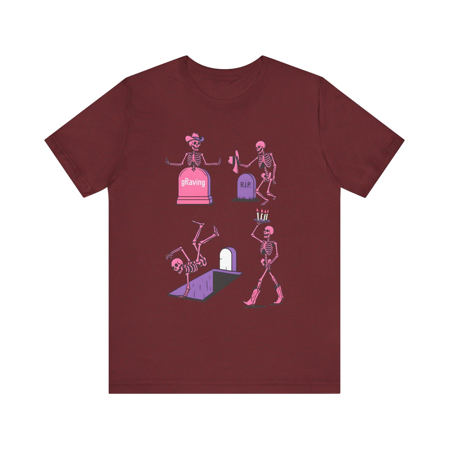 Graving Skeleton Cowgirl Shirt – Funny Western Halloween Rodeo Tee