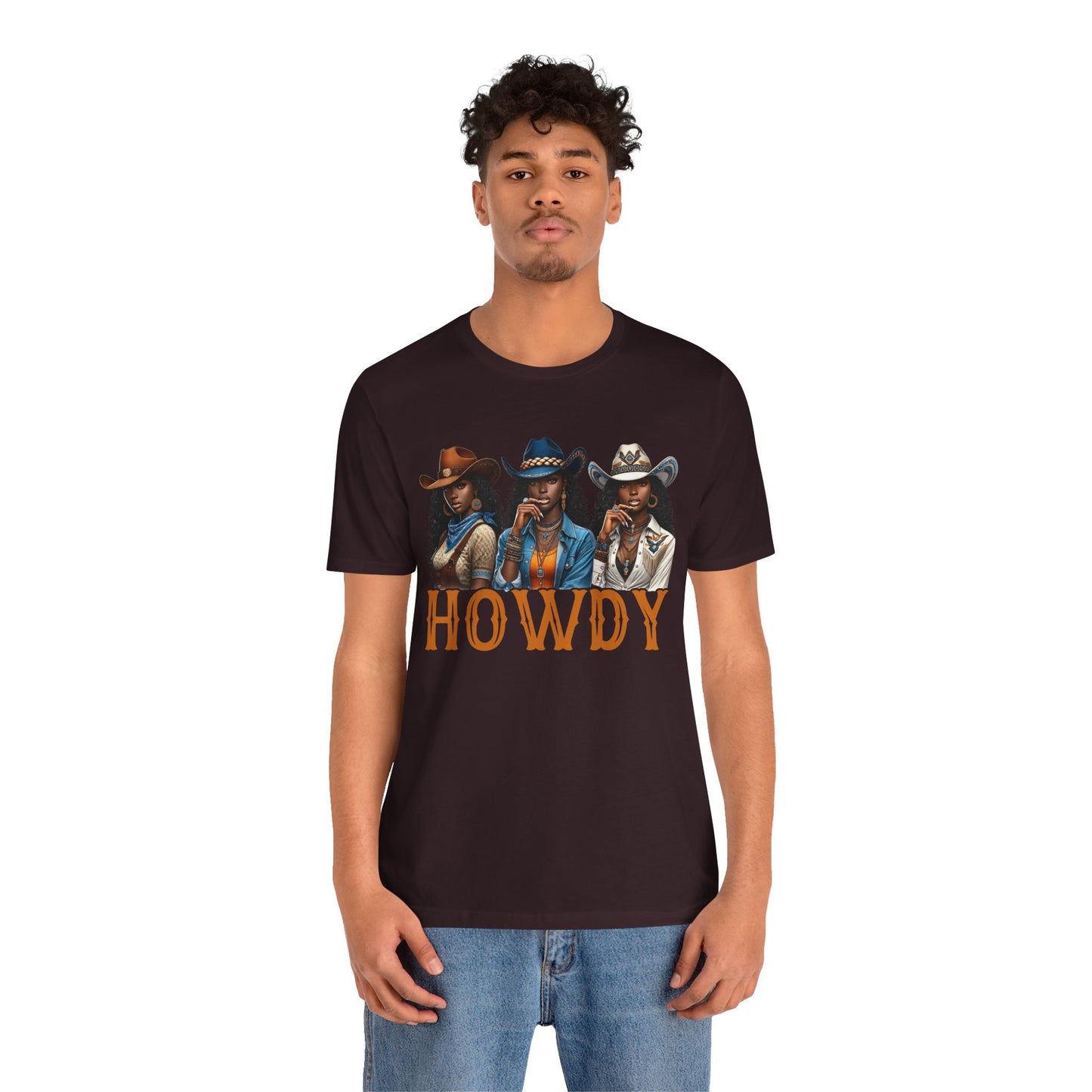 Howdy Black Cowgirl Shirt – Western Rodeo Melanin African American Tee