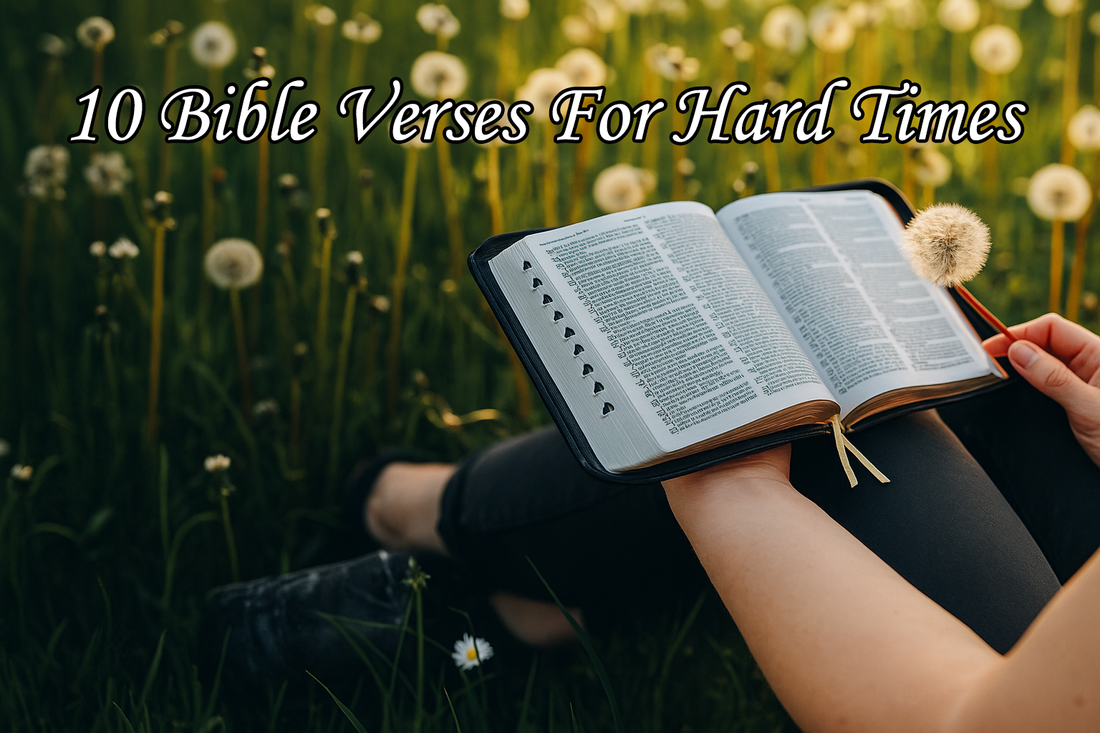 10 Bible Verses for Hard Times to Print on Christian T-Shirts