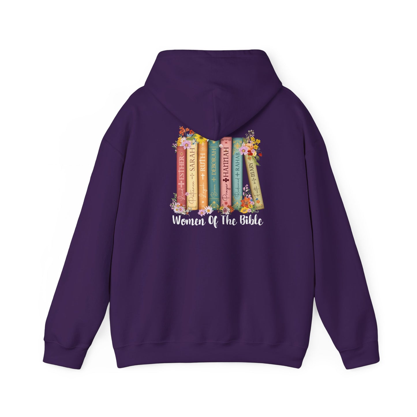 Women of the Bible Hoodie – Christian Floral Scripture Church Book Pullover