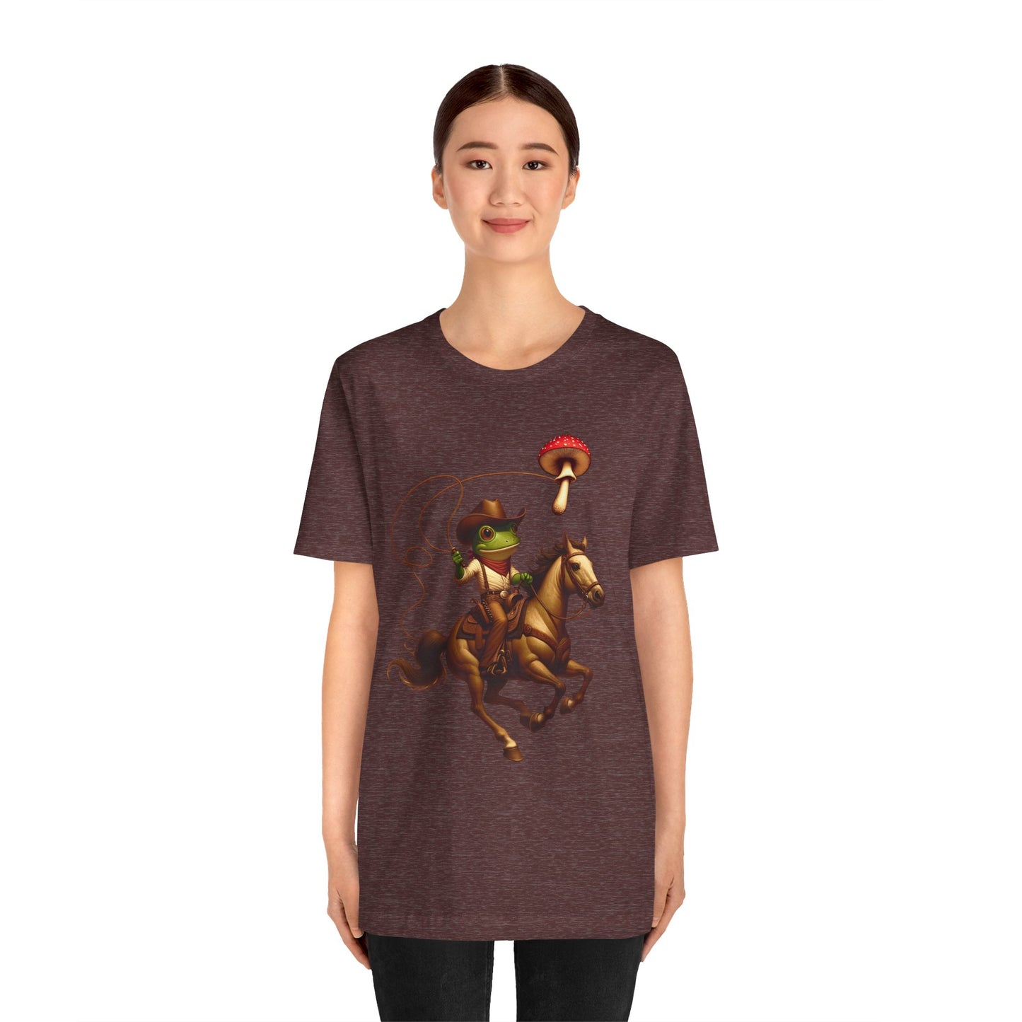 Howdy Cowboy Frog Shirt – Funny Western Rodeo Frogcore Texas Tee