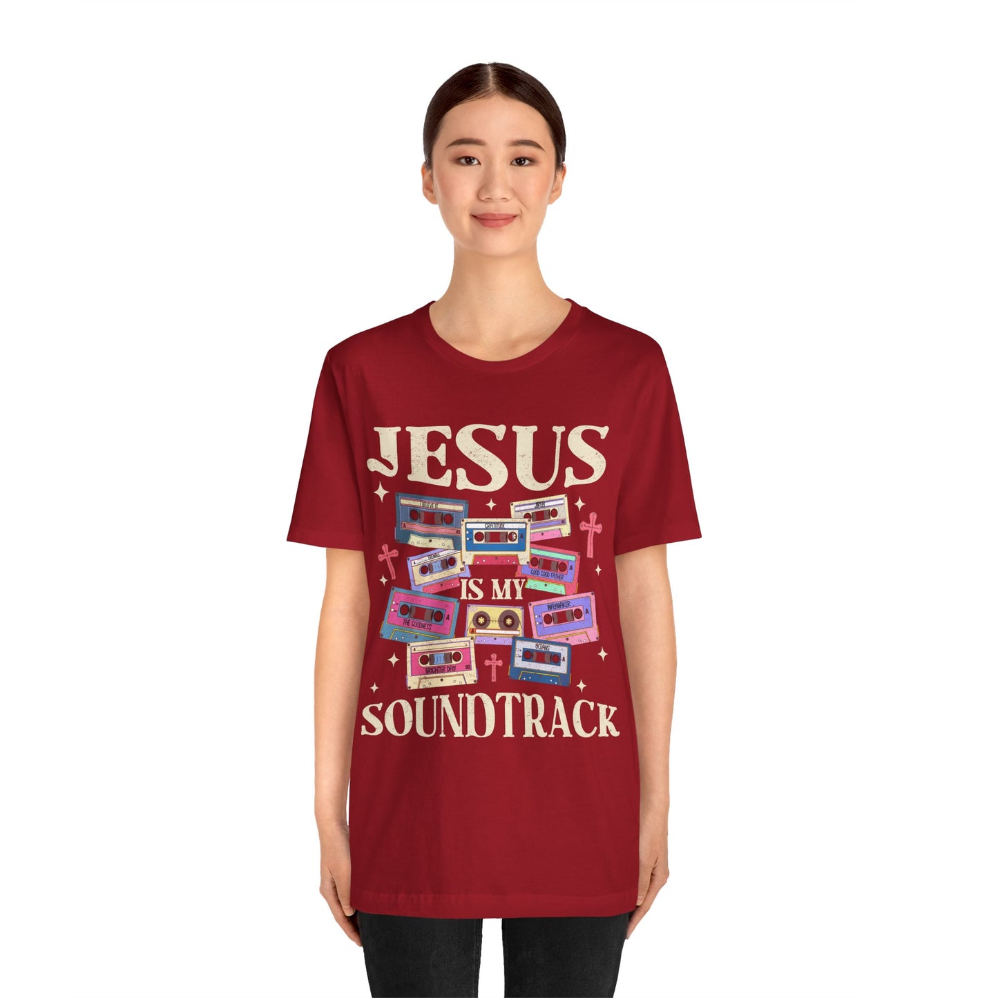 Jesus Is My Soundtrack Shirt – Christian Worship Music Faith Tee for Believers