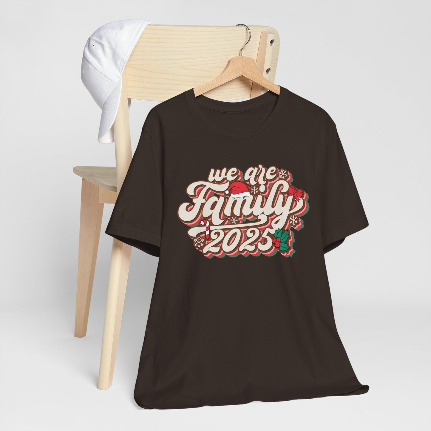 We Are Family Christmas Shirt – Retro Groovy 80s Matching Holiday Tee