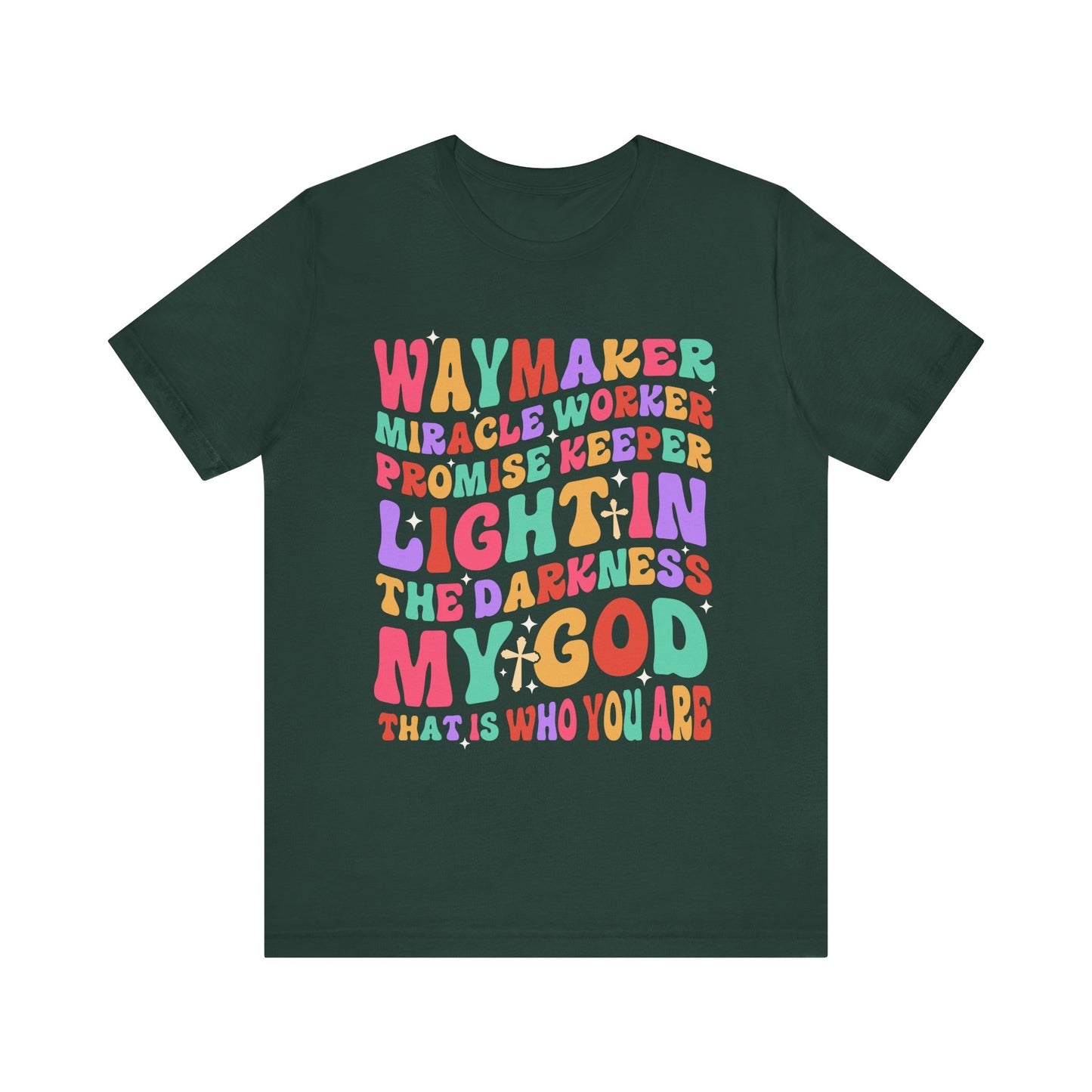 Waymaker Miracle Worker Shirt – Christian Worship My God Faith Tee
