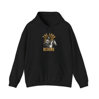Jesus The Lord Reigns Hoodie – Country Christian Western Rodeo Pullover