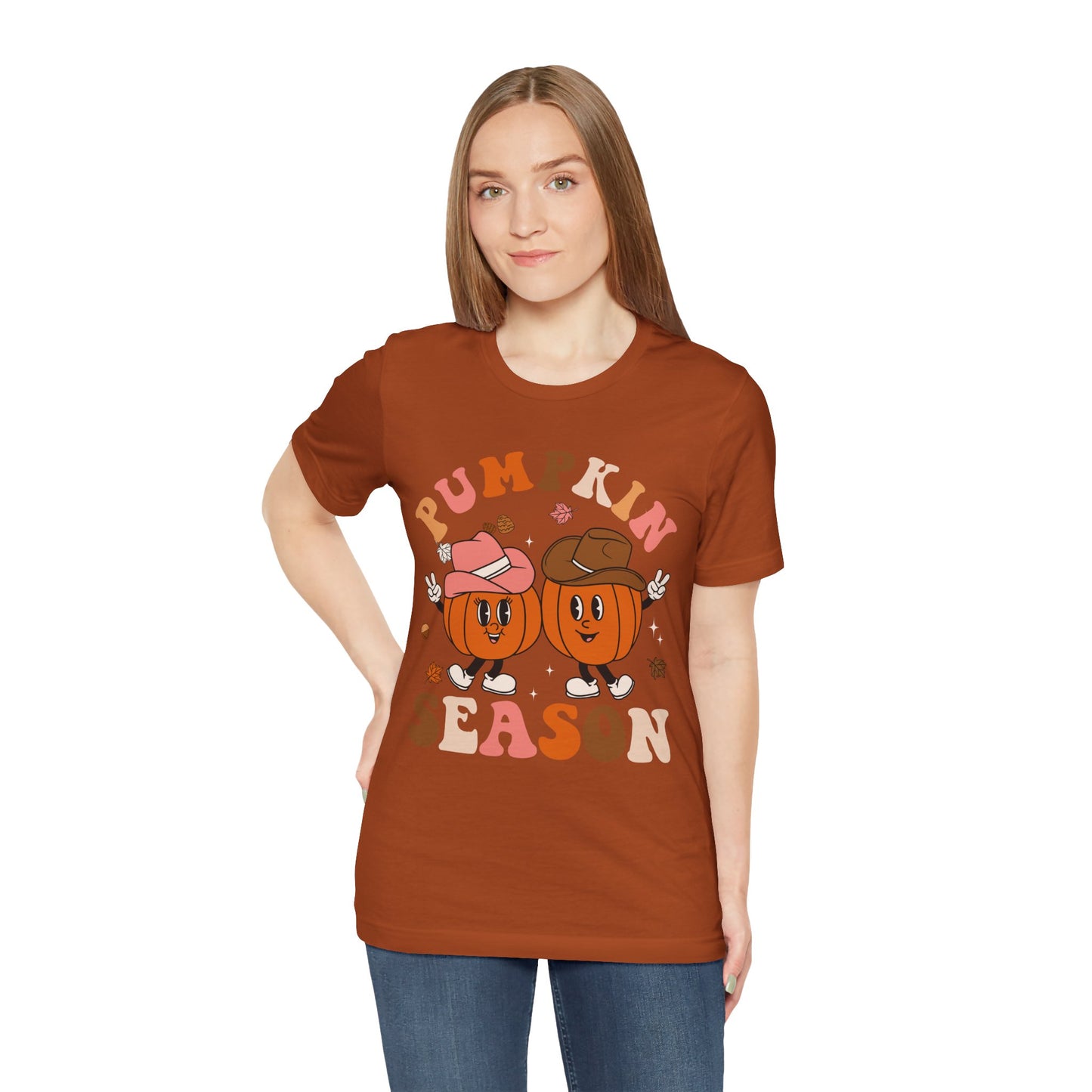 Pumpkin Season Howdy Shirt – Western Cowboy Cowgirl Thanksgiving Fall Tee