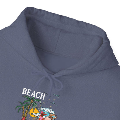 Beach Cowgirl Hoodie – Tropical Palm Tree Western Rodeo Texas Pullover