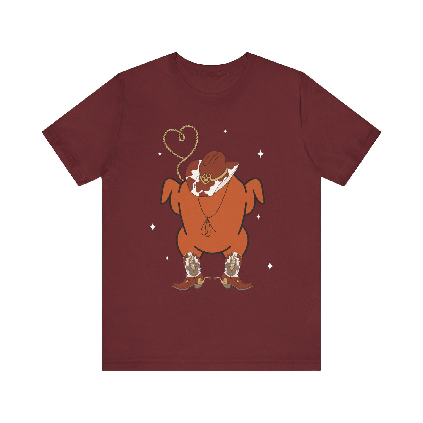 Western Cooked Turkey Shirt – Cowboy Cowgirl Rodeo Thanksgiving Tee