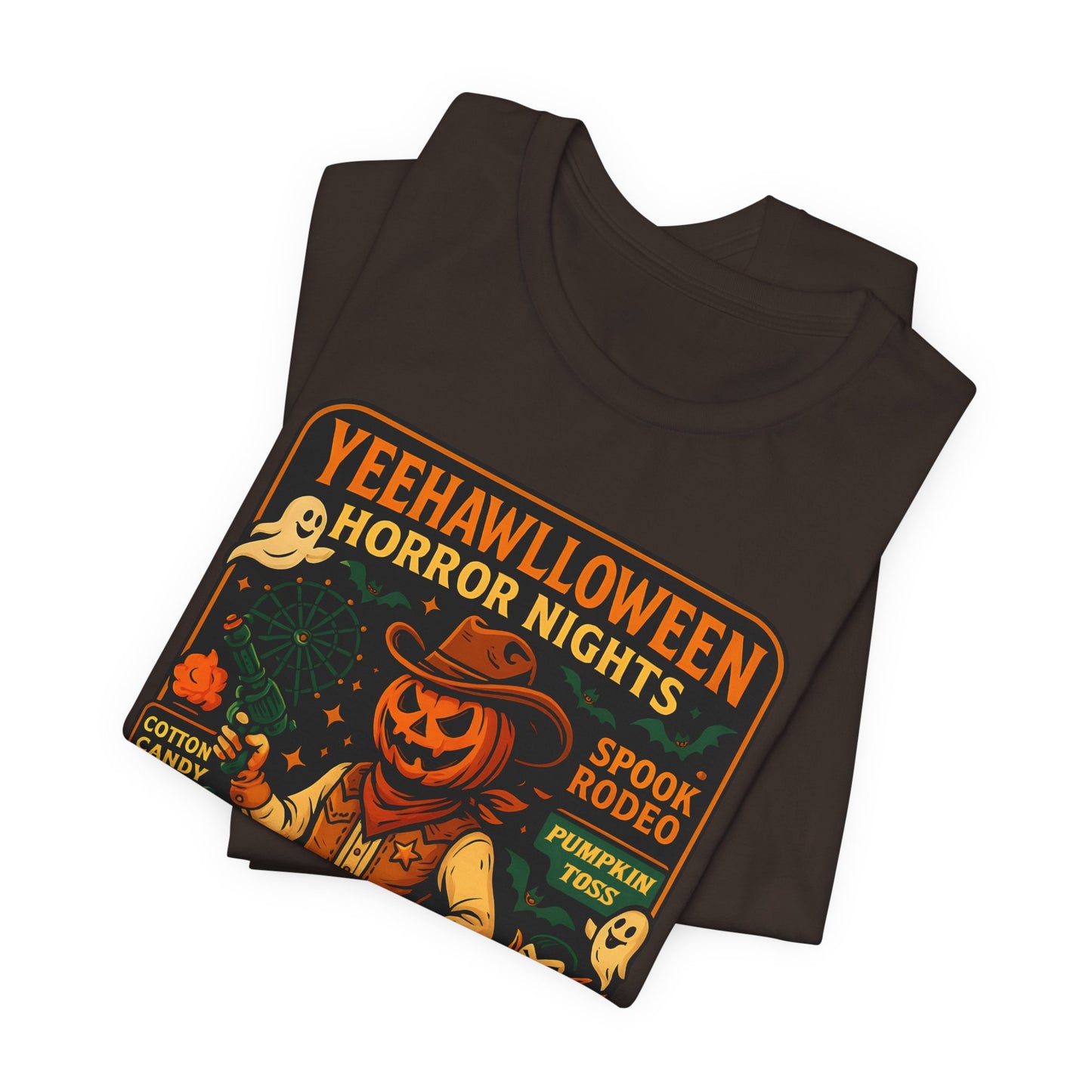 Yeehawlloween Shirt – Western Rodeo Halloween Carnival Cowgirl Cowboy Tee