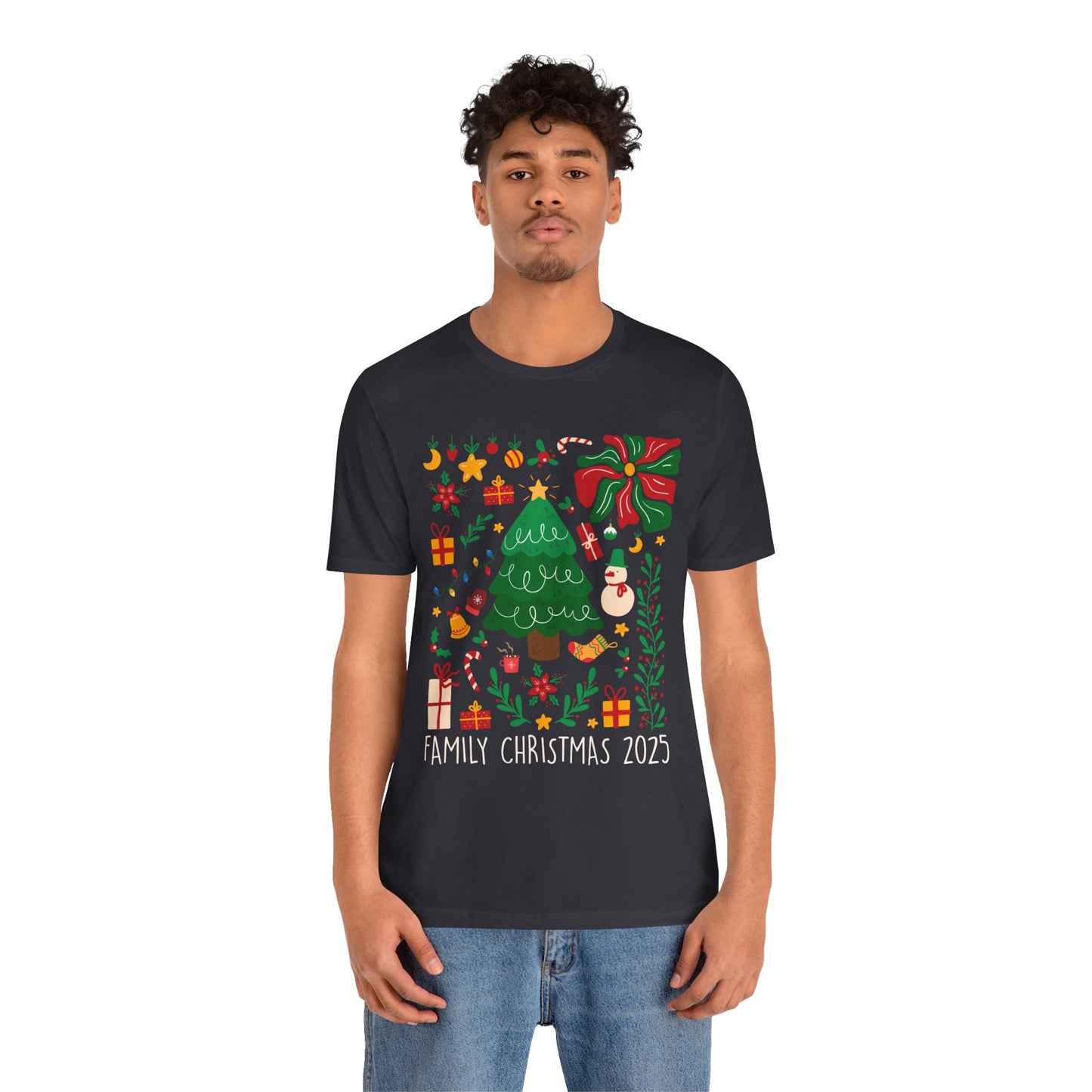 Family Christmas 2025 Shirt – Vintage Boho Holiday Family Group Shirt