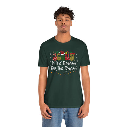 Leopard Red Plaid Christmas Jesus Shirt – Stylish Christian Faith Holiday Tee