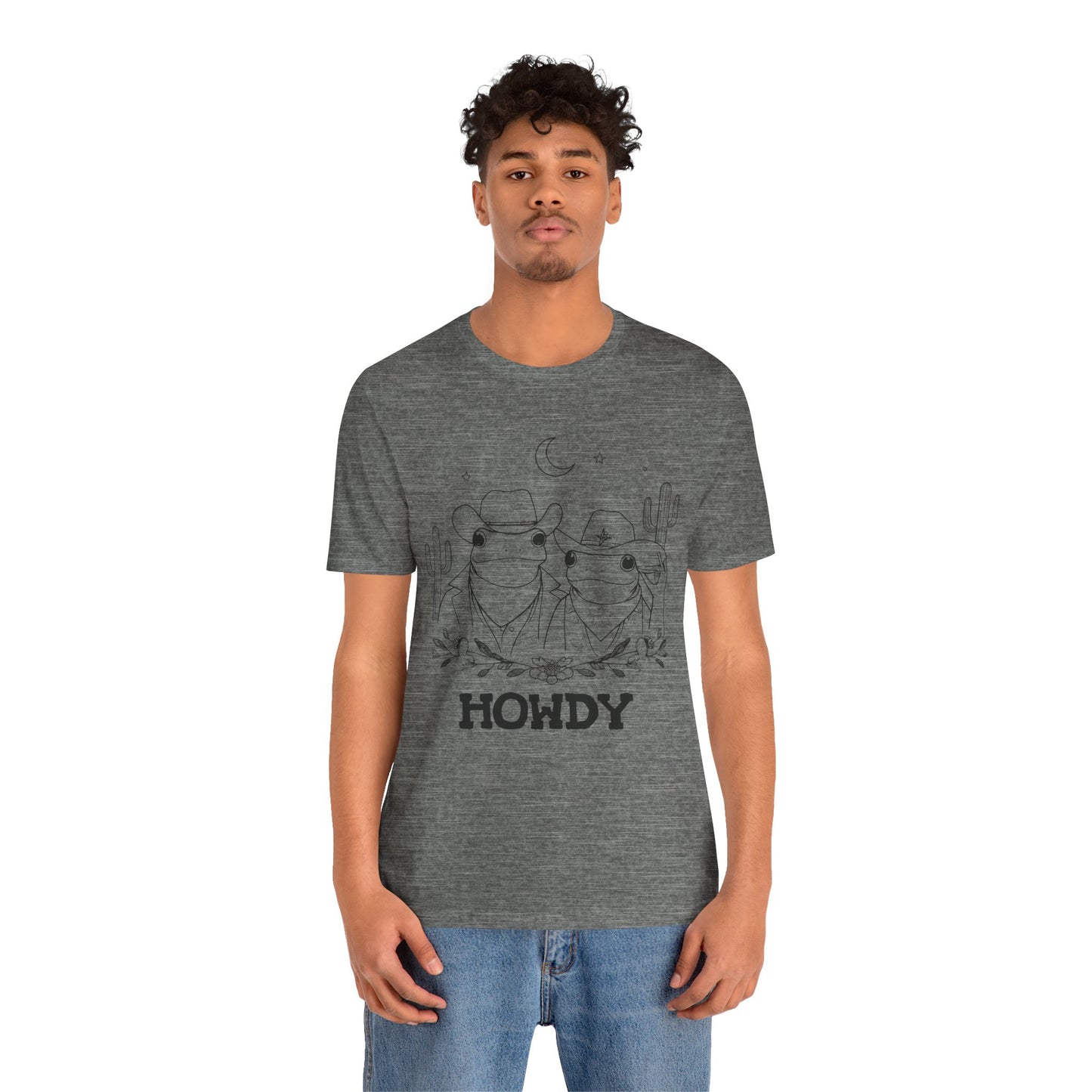 Howdy Frog Toad Couple Shirt – Cowboy Cowgirl Western Rodeo Cactus Tee