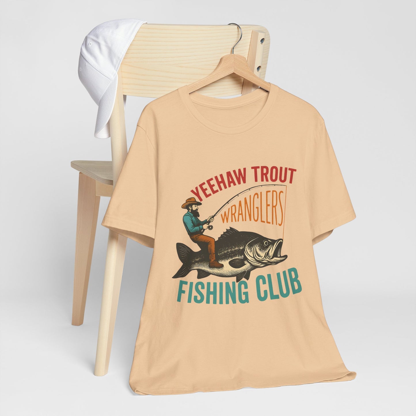 Yeehaw Trout Wranglers Shirt – Funny Cowboy Fishing Club Western Tee
