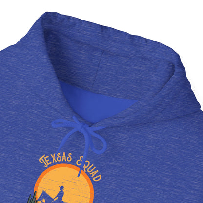 Texas Squad Cowboy Hoodie – Riding Horse Howdy Western Rodeo Pullover