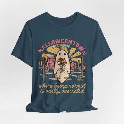 Halloweentown Est. 1998 Shirt – Retro Western Ghost Pumpkin Rodeo Tee