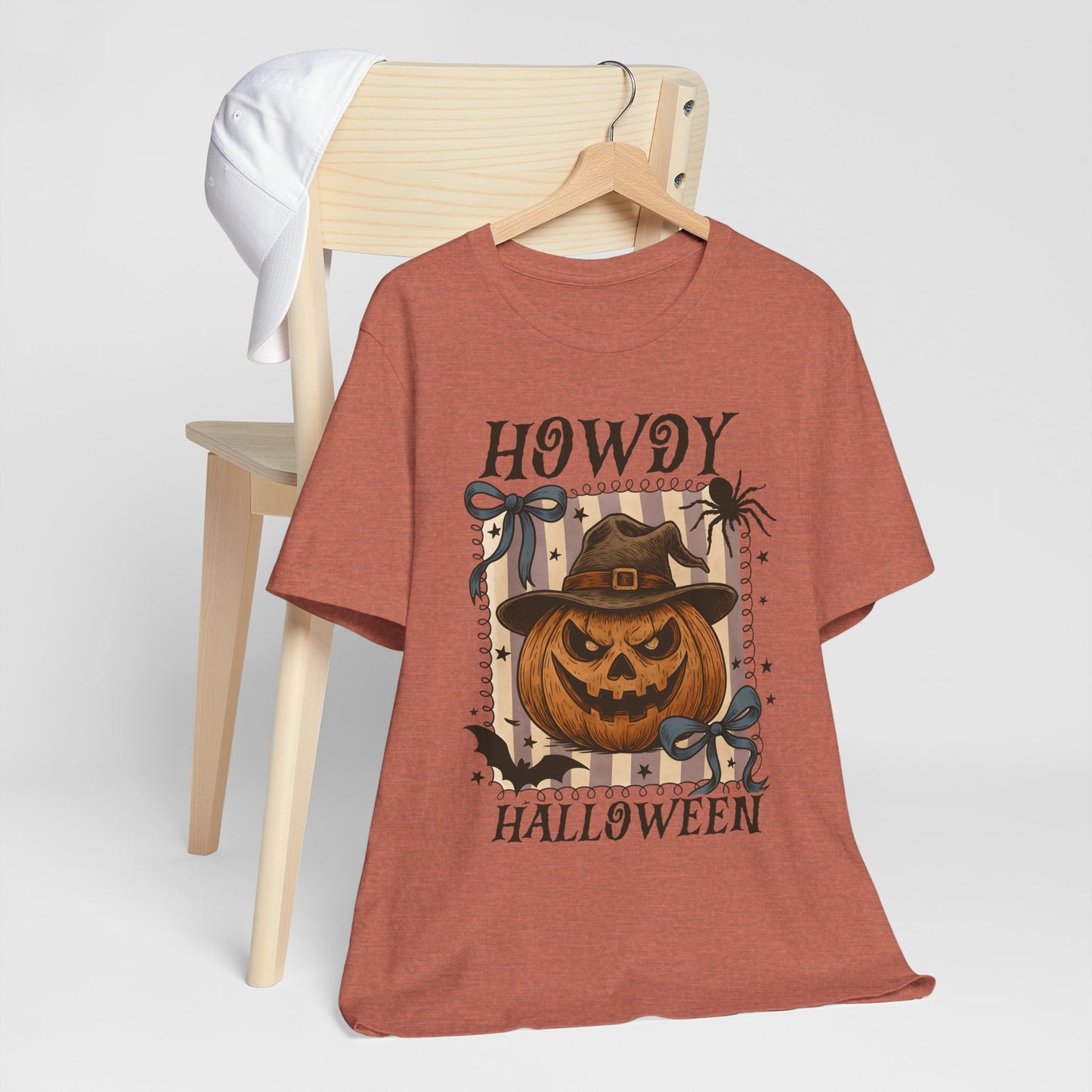 Howdy Halloween Shirt – Cute Coquette Pumpkin Western Fall Tee