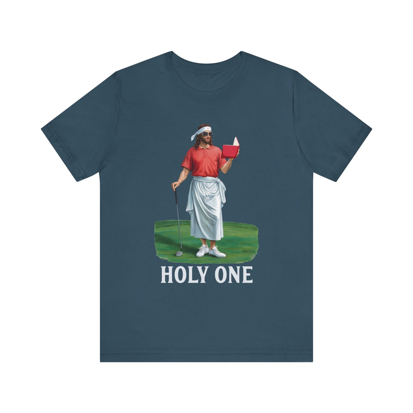 Jesus Golf Holy One Shirt – Funny Christian Faith & Sports Graphic Tee for Golfers