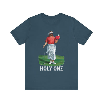 Jesus Golf Holy One Shirt – Funny Christian Faith & Sports Graphic Tee for Golfers