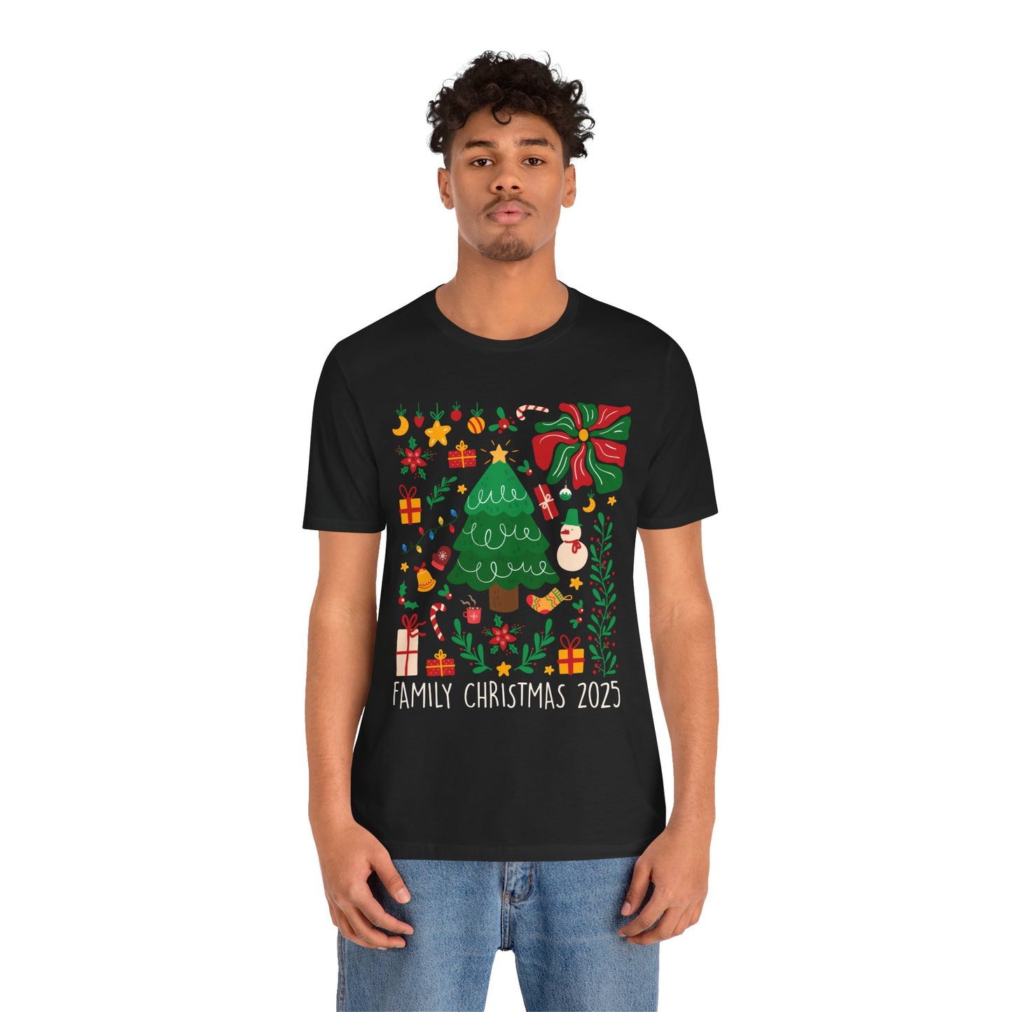 Family Christmas 2025 Shirt – Vintage Boho Holiday Family Group Shirt
